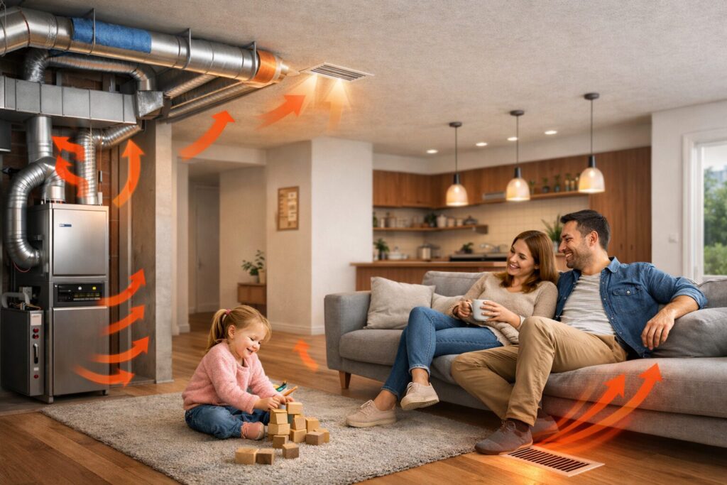 Jak działa ogrzewanie nadmuchowe w praktyce?