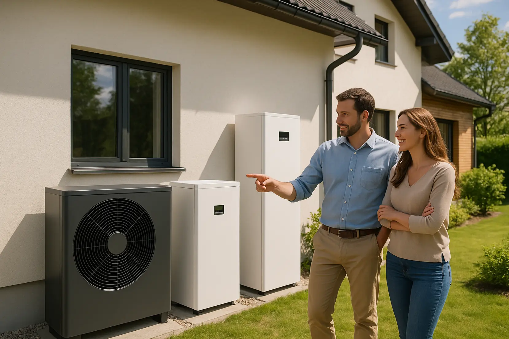 Pompa ciepła powietrze–woda czy gaz? Co wybrać do nowego domu?