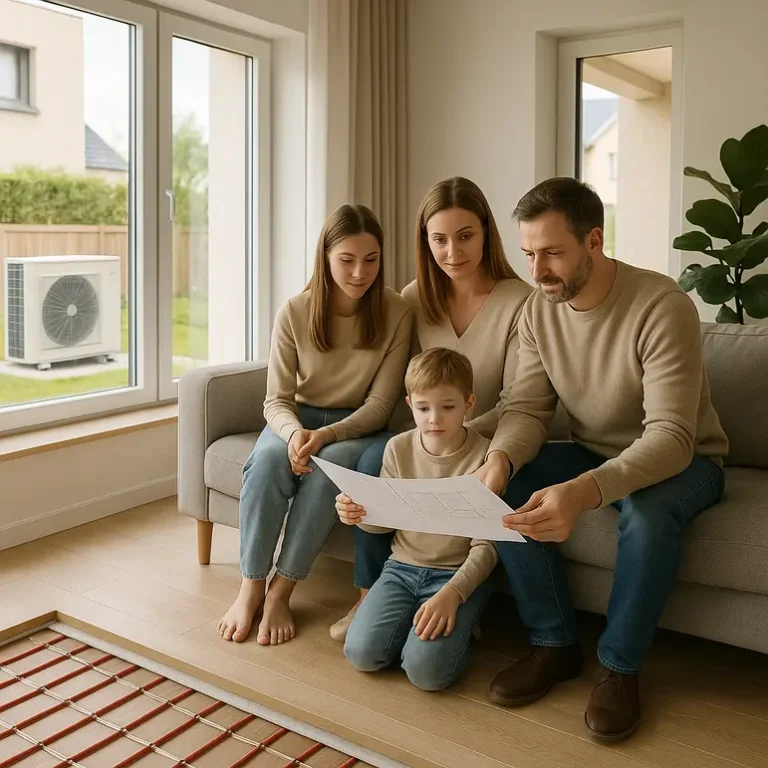 Jak dobrać moc pompy ciepła do domu 150 m²?