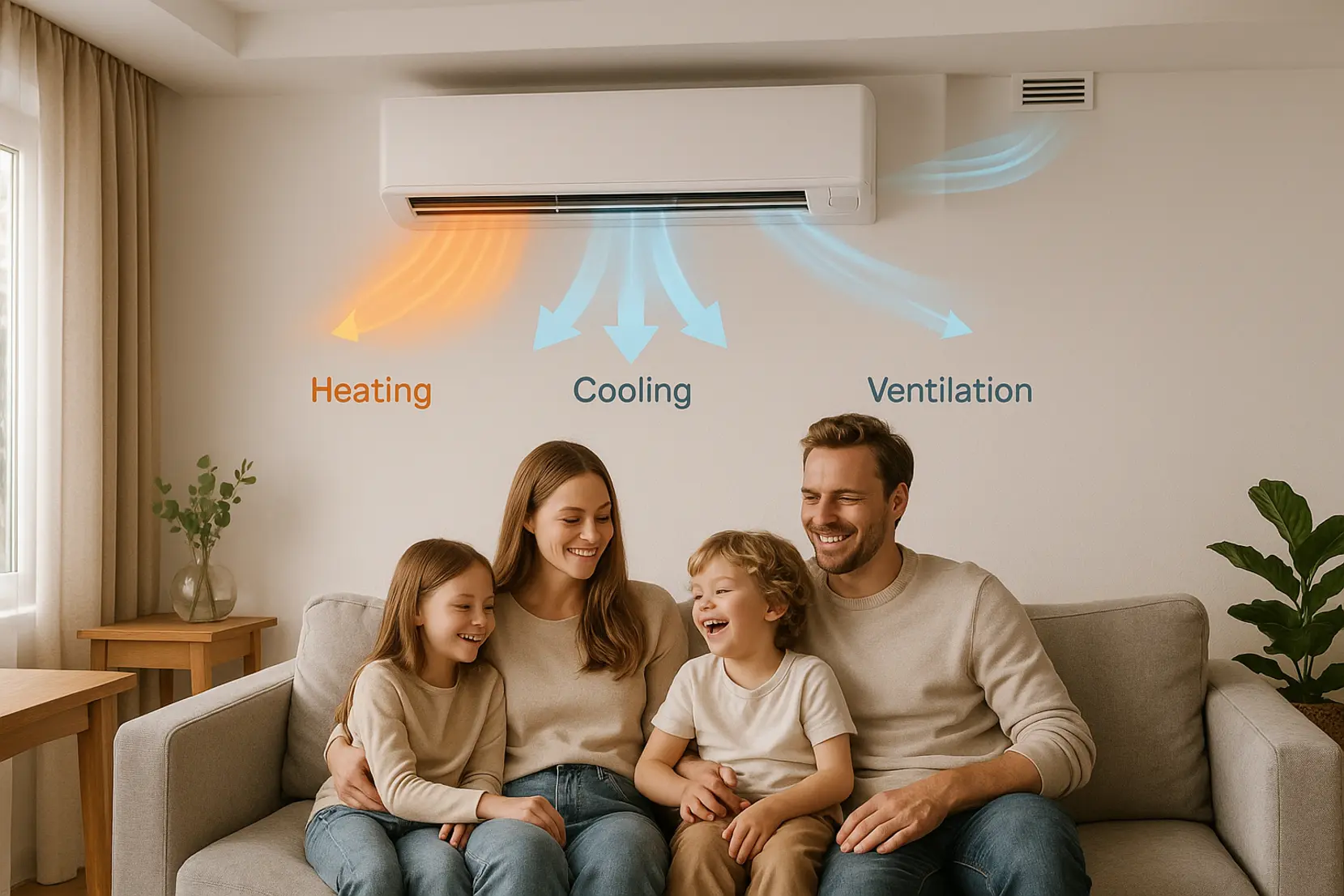 Czy jeden system HVAC może ogrzewać, chłodzić i wentylować dom?