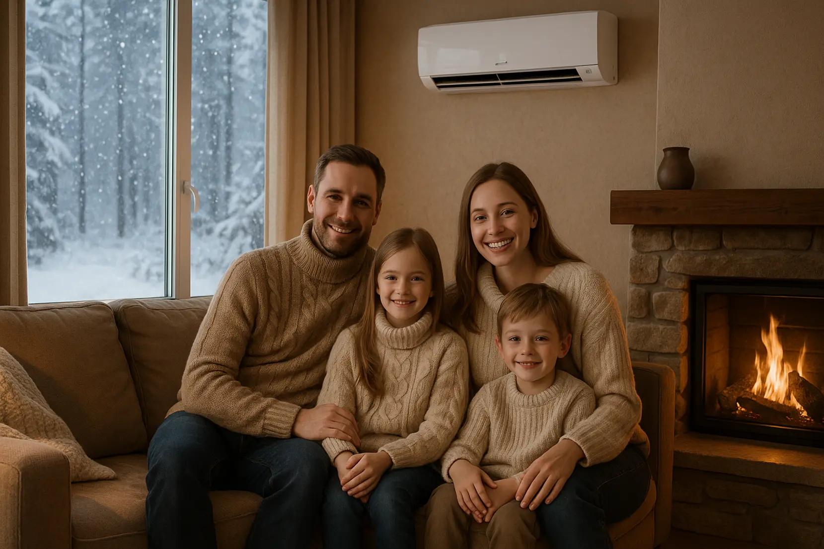 Czy klimatyzacja może ogrzewać dom zimą?