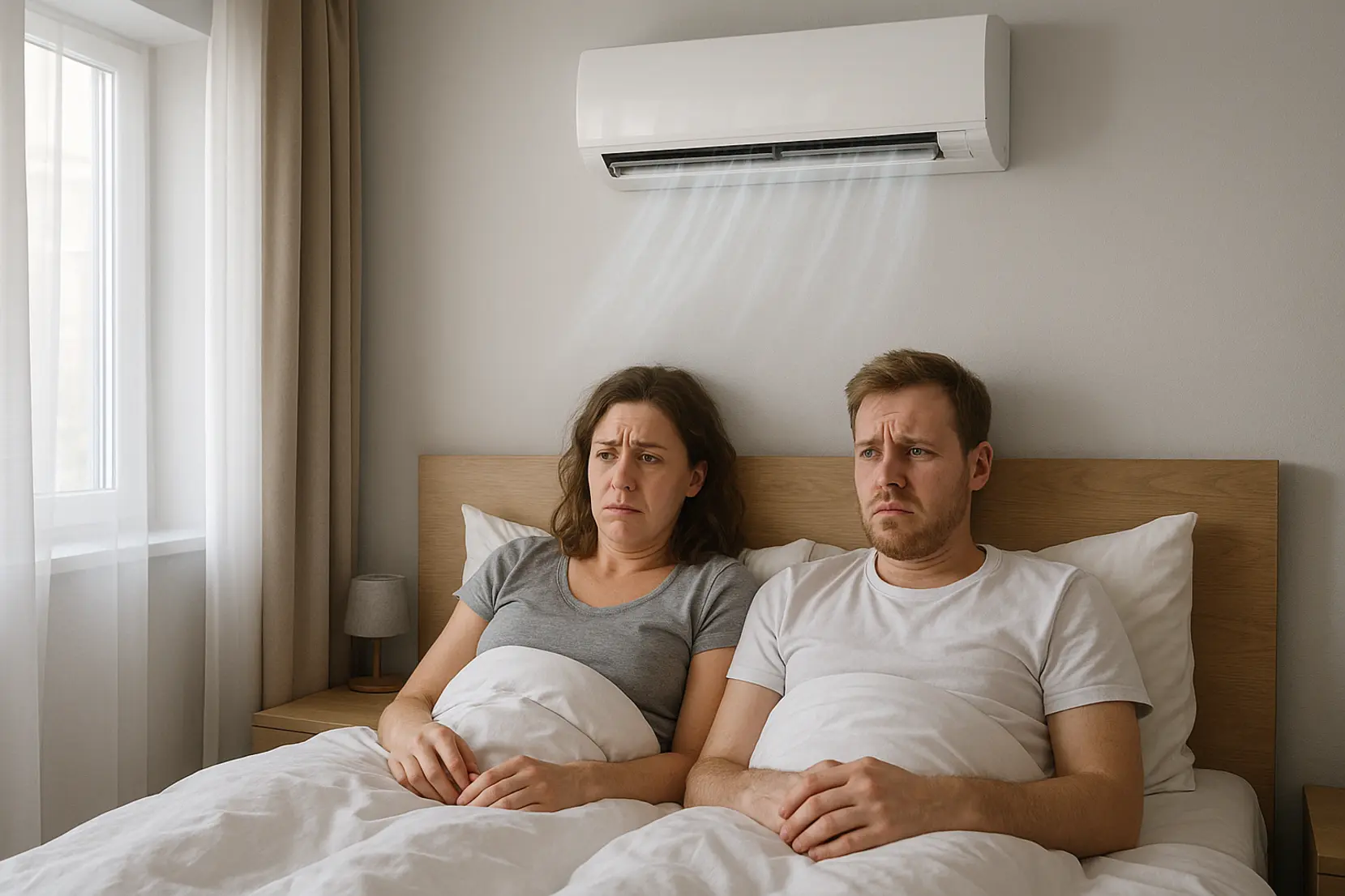Dlaczego klimatyzacja nie powinna być montowana nad łóżkiem?