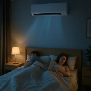 Dlaczego klimatyzacja nie powinna być montowana nad łóżkiem?