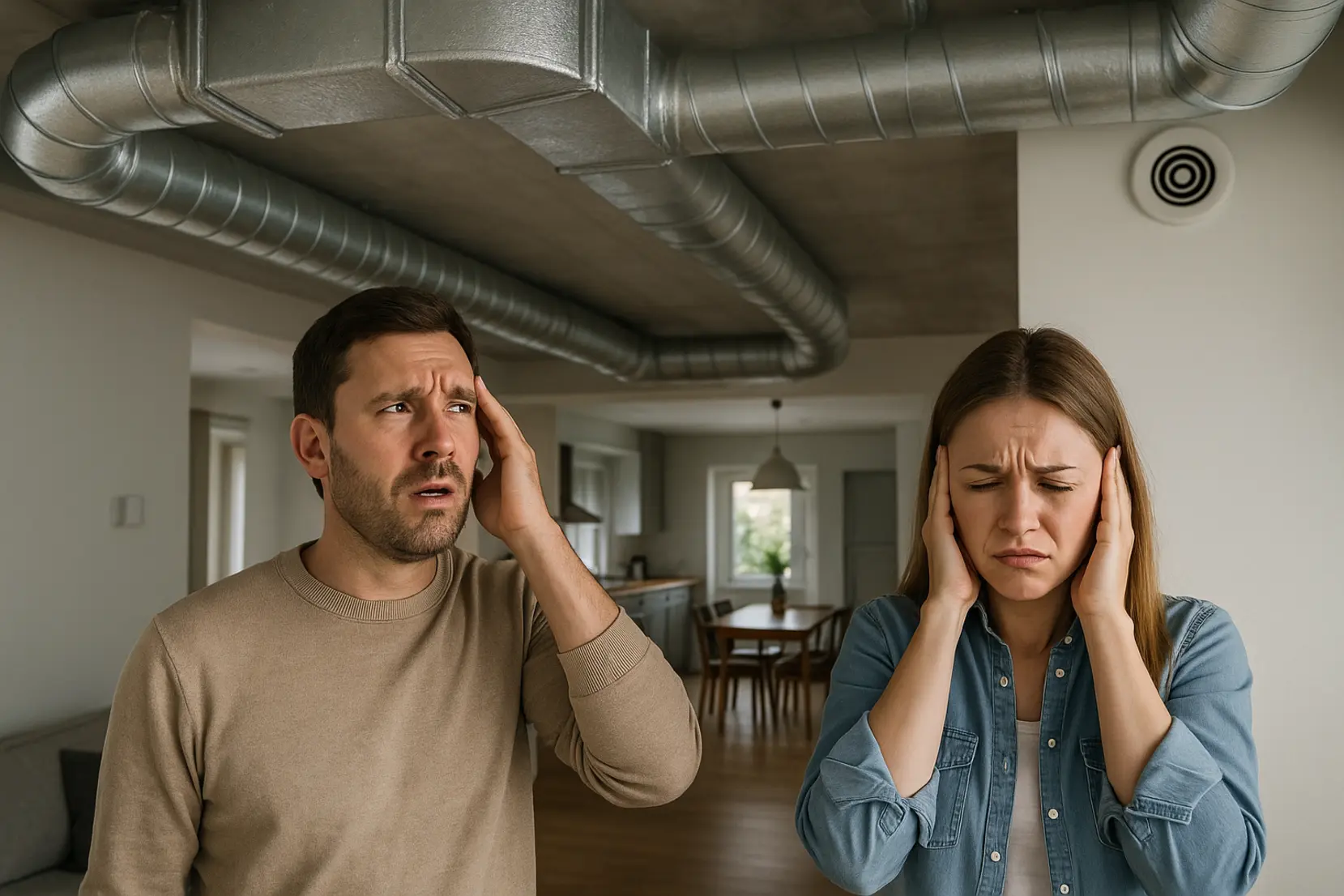 Nikt Ci nie powie, że źle zaprojektowany HVAC słychać w całym domu!