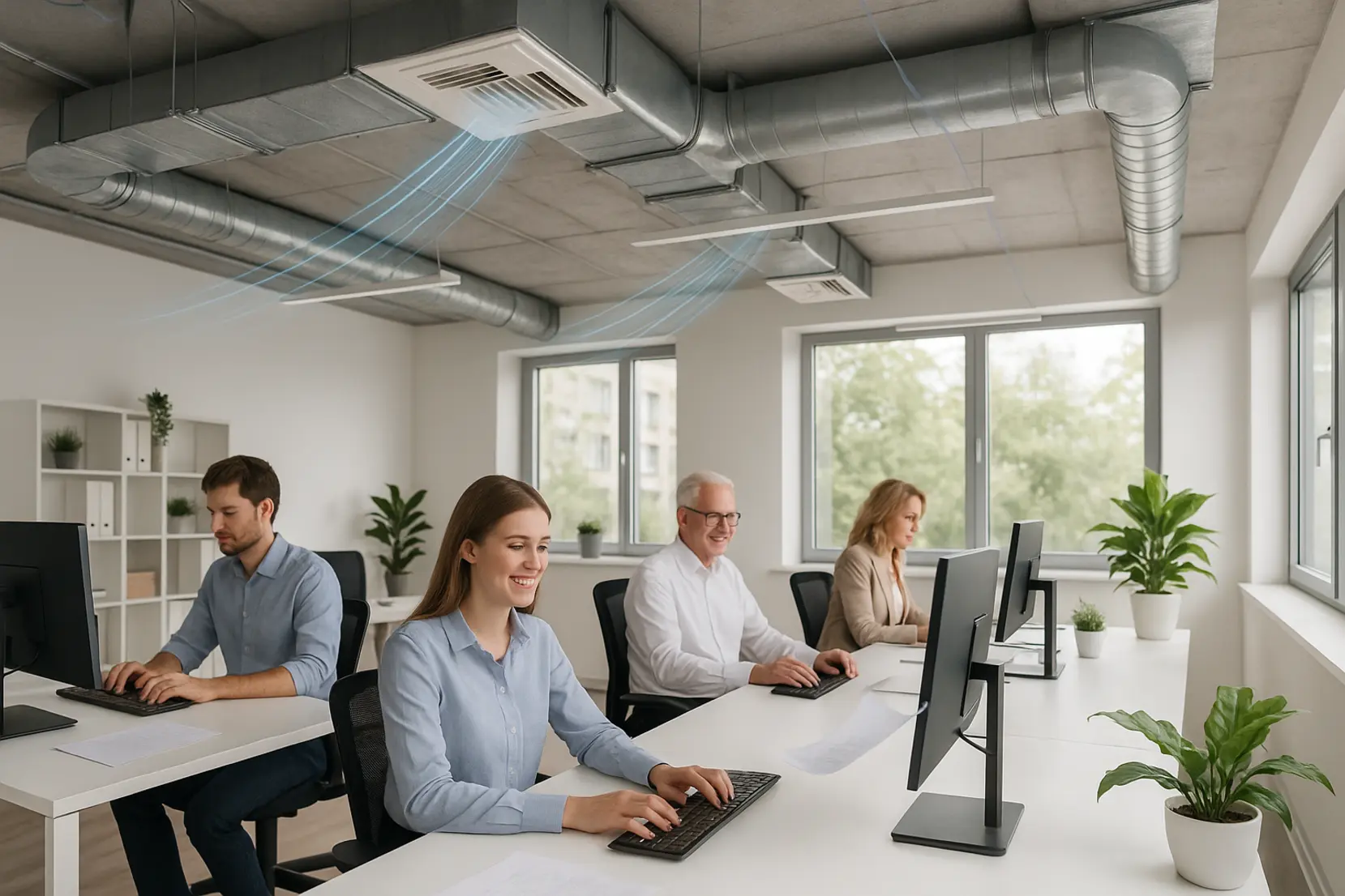 Czy system HVAC może poprawić koncentrację i samopoczucie?