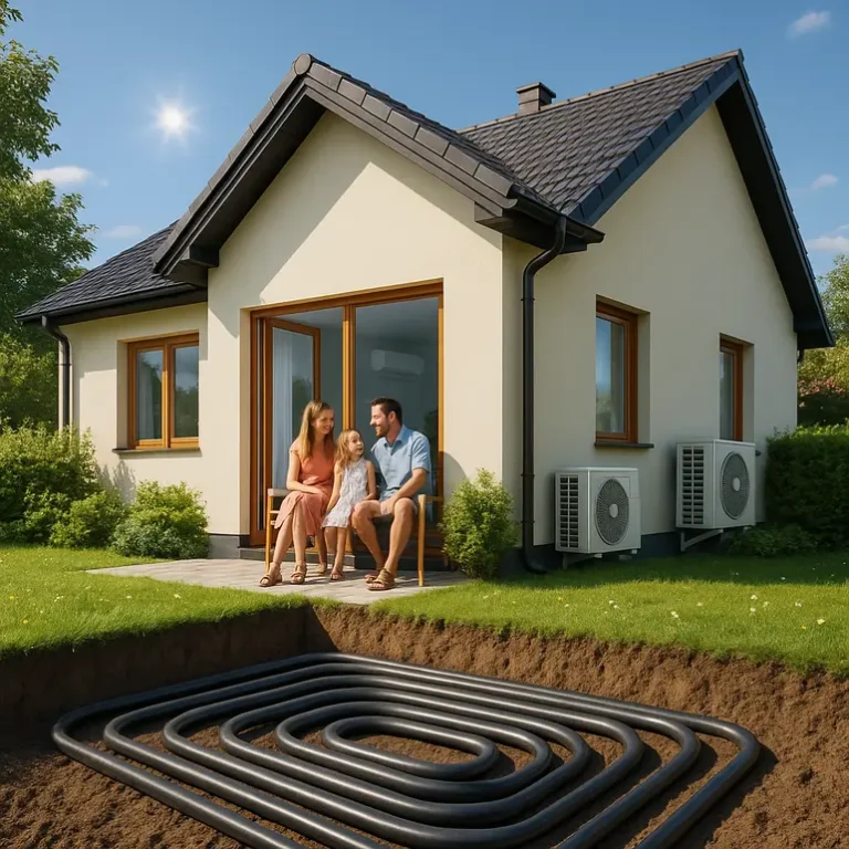 Dlaczego gruntowa pompa ciepła latem może być bardziej opłacalna niż klimatyzacja?