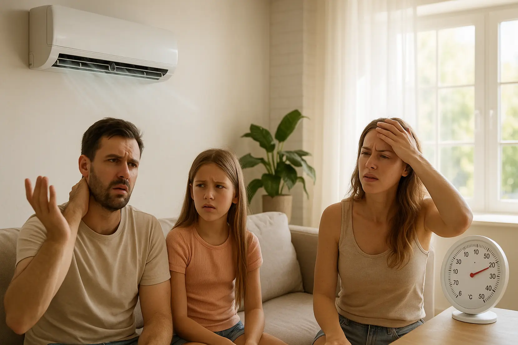 Dlaczego klimatyzacja wieje, ale nie chłodzi?