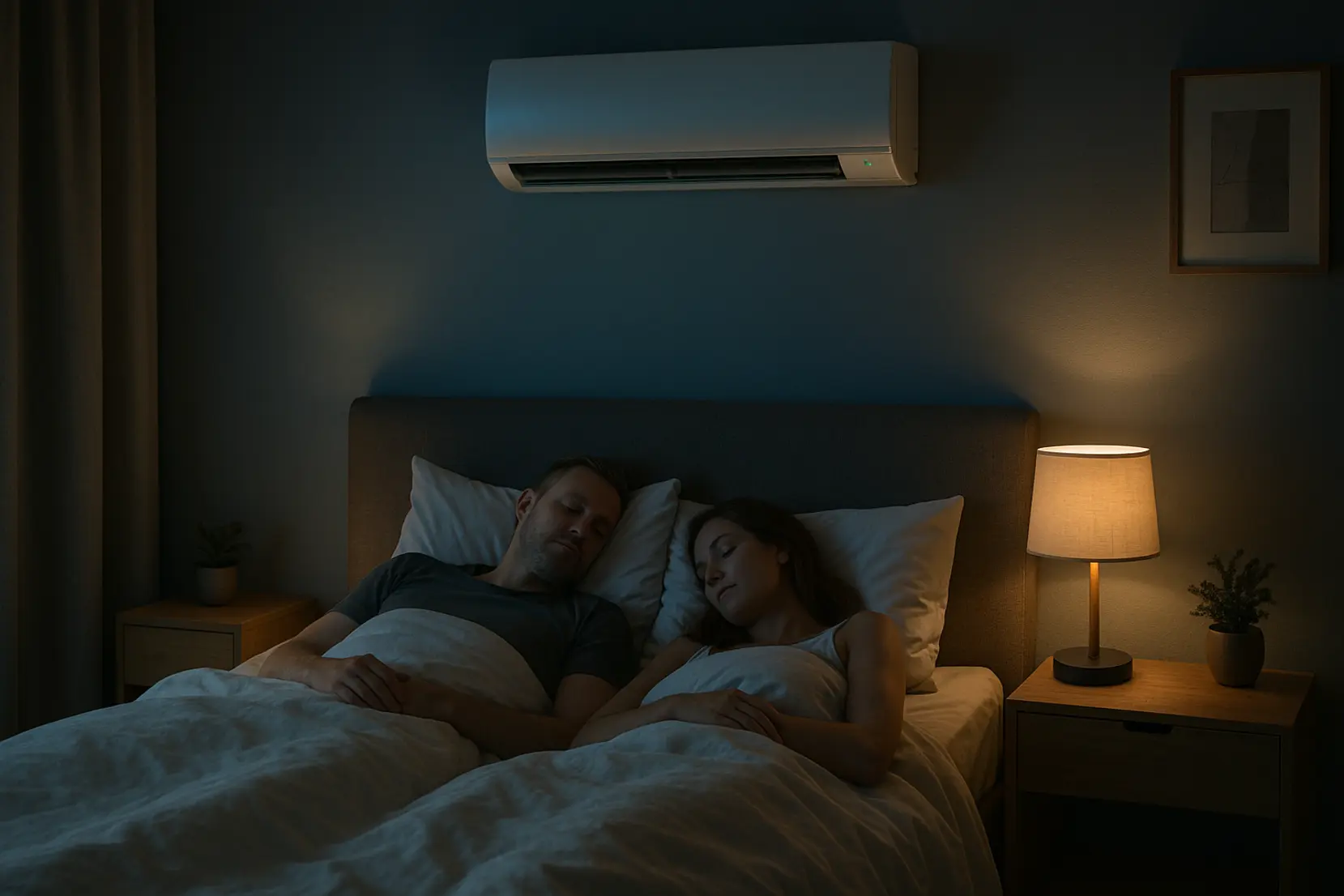 Jak ustawić klimatyzację na noc?