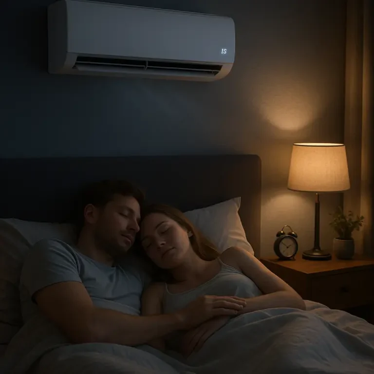 Jak ustawić klimatyzację na noc?