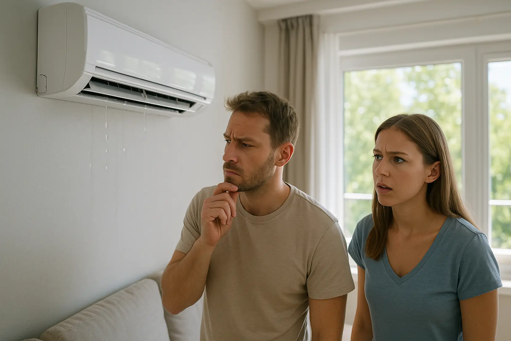 Dlaczego klimatyzacja kapie wodą latem?