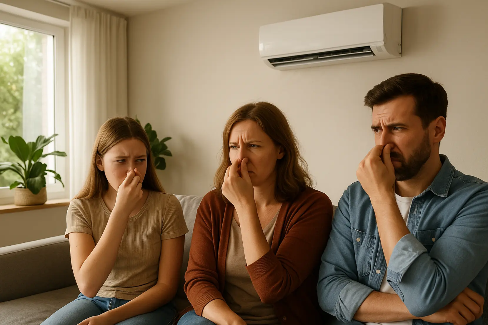 Dlaczego klimatyzacja brzydko pachnie po włączeniu?