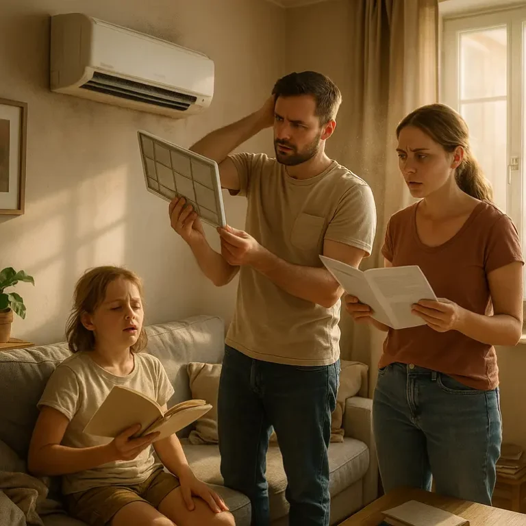 Dlaczego klimatyzacja słabiej chłodzi po kilku latach?