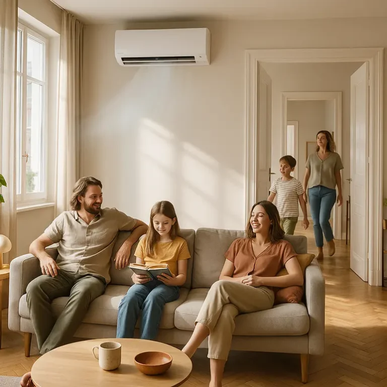 Czy klimatyzacja działa przy otwartych drzwiach do innych pomieszczeń?